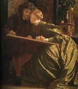Lord Frederic Leighton The Painter's Honeymoon oil painting